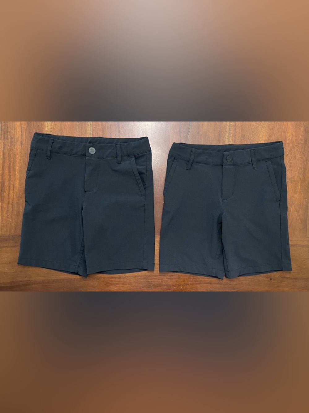 2 FOR 1: All In Motion Boys Black Active Shorts! Size 7.